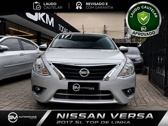 NISSAN VERSA 1.6 16V FLEX SL 4P XTRONIC NISSAN VERSA 1.6 16V FLEX SL 4P XTRONIC